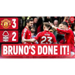 Manchester United 3-2 Nottingham Forest FC